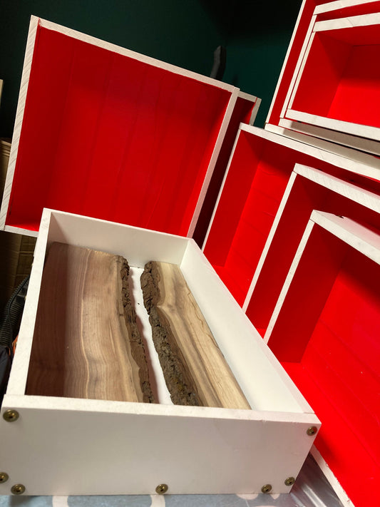 PVC Resin Table Mold: Reusable Epoxy River Table Form for Woodworking Projects