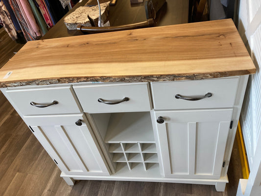 Custom Live Edge Wood Island Top: Kitchen Butcher Block
