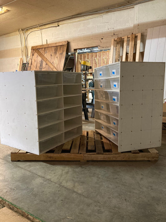 Assembled 16qt PVC Reptile Rack: Ball Python Snake Enclosure