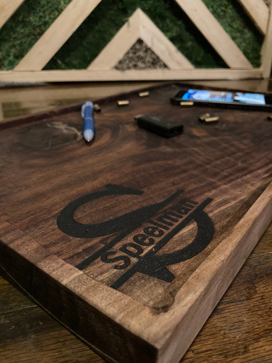 Personalized Catch-All Board: Engraved Serving Tray
