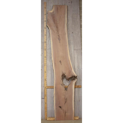 Live Edge Walnut Slab: Kiln-Dried Hardwood Lumber (1.94"x34.75"x185")