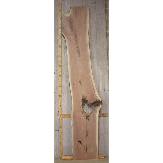 Live Edge Walnut Slab: Kiln-Dried Hardwood Lumber (1.94"x34.75"x185")