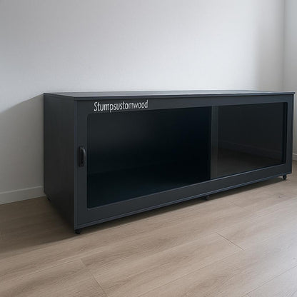72" Black PVC Reptile Enclosure: Bioactive Habitat for Pythons, Lizards