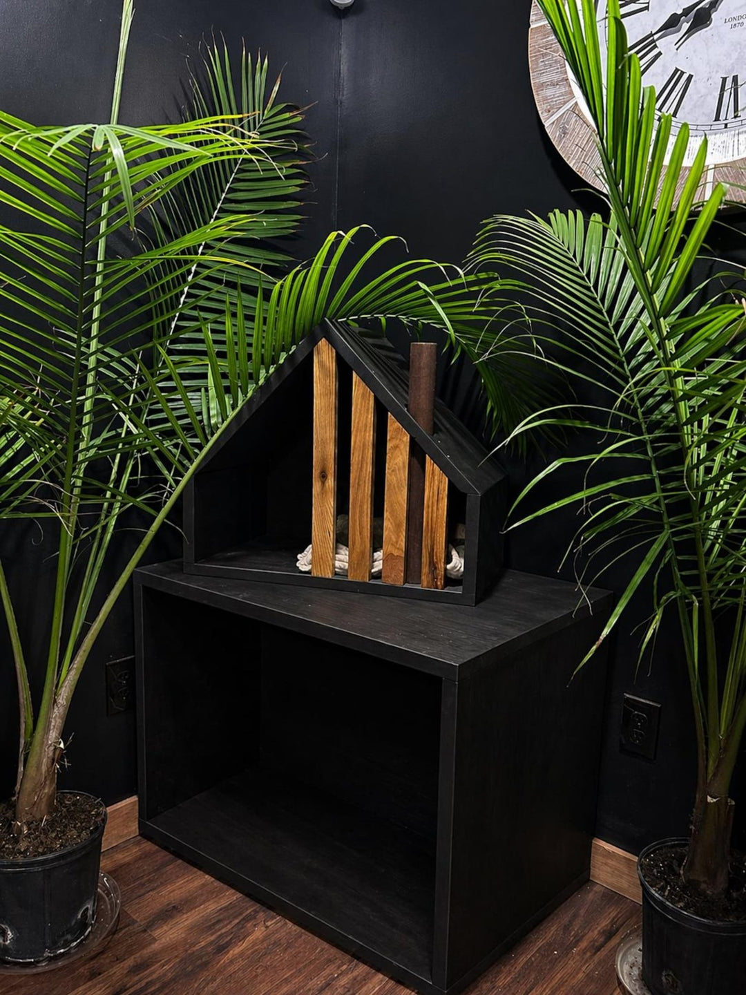 Luxury Oak Cat House | Modern Wood Cat Furniture - Stumps Custom Wood