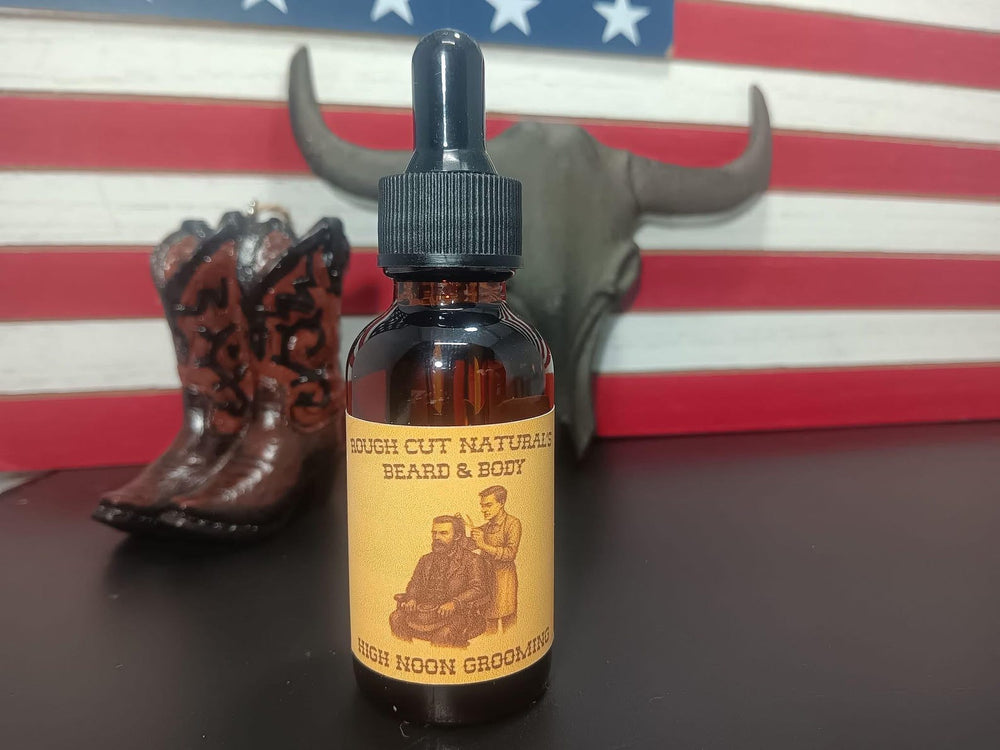 Men’s Organic Beard Care Kit Wash Conditioner Oil Gift Set - Stumps Custom Wood