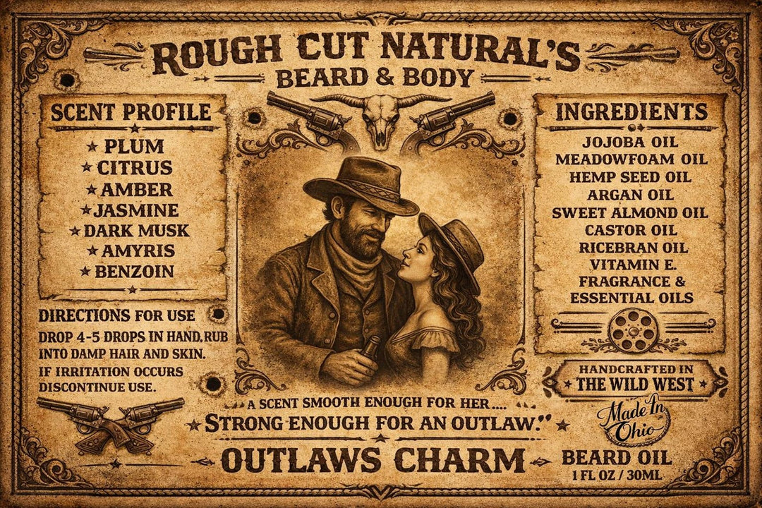 Men’s Organic Beard Care Kit Wash Conditioner Oil Gift Set - Stumps Custom Wood