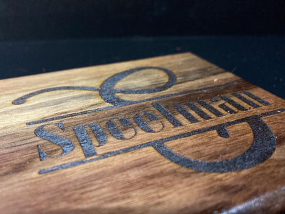 Monogram Coaster Set | Custom Engraved Drink Holder Coasters - Stumps Custom Wood