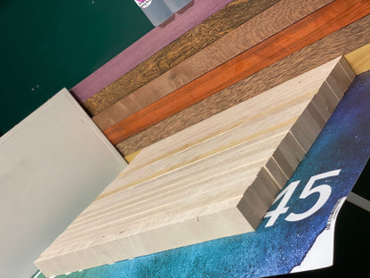 Single Hard Maple Cutting Board Blanks: Kiln Dried Wood Lumber - Stumps Custom Wood