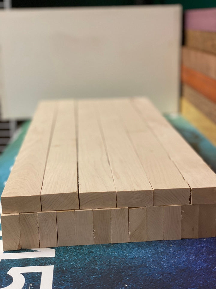 Single Hard Maple Cutting Board Blanks: Kiln Dried Wood Lumber - Stumps Custom Wood