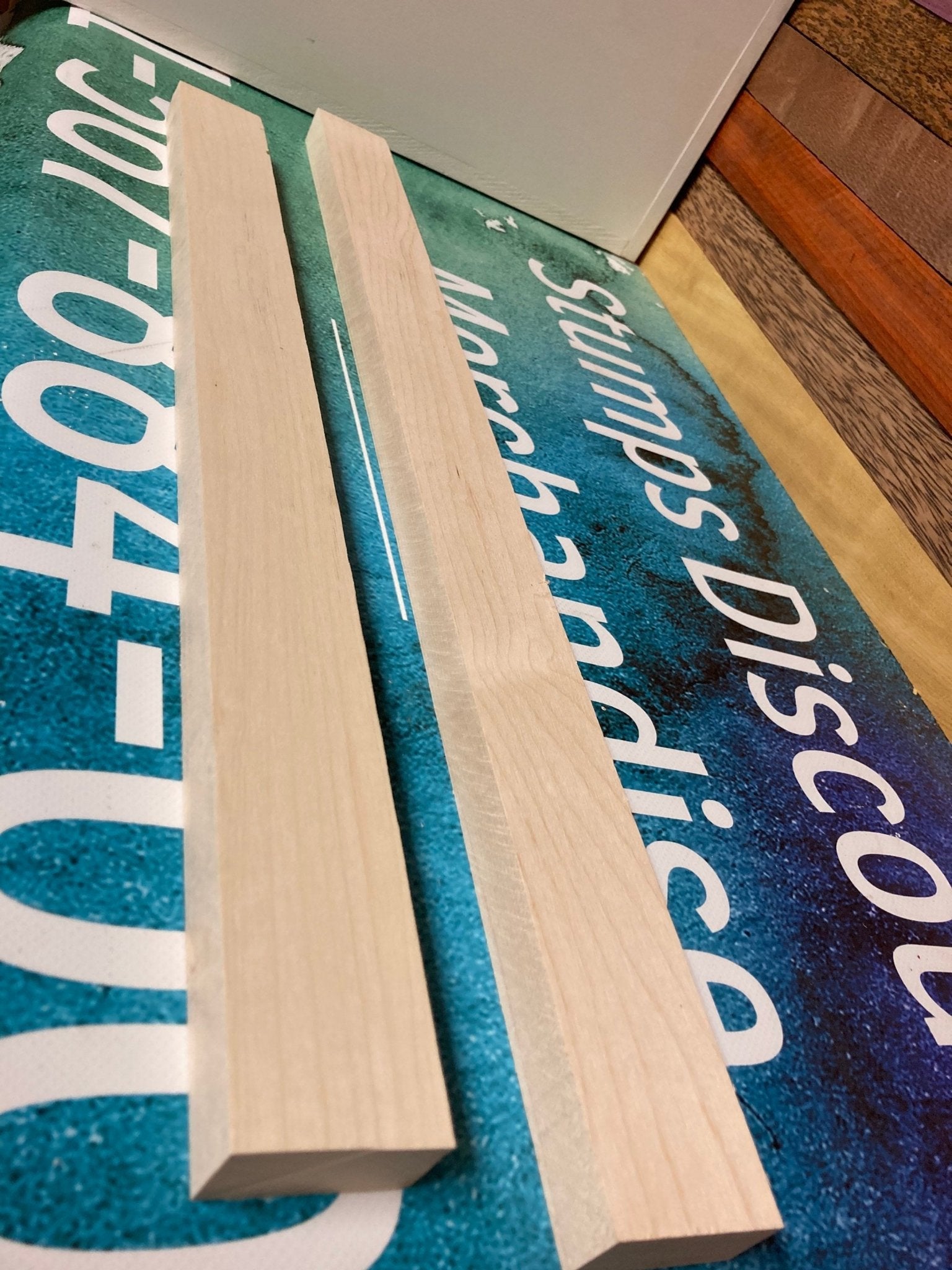 Single Hard Maple Cutting Board Blanks: Kiln Dried Wood Lumber - Stumps Custom Wood