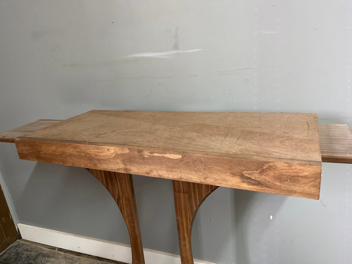 Single Wire Shelf Cover 30” x 12” deep Stained Provincial (Clearance) - Stumps Custom Wood