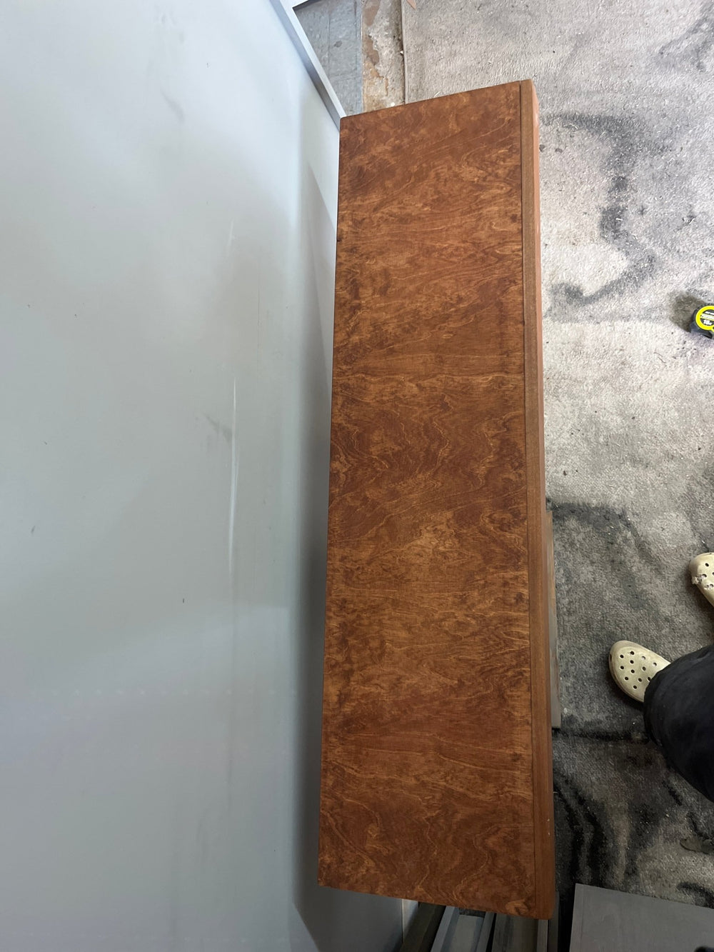 Single Wire Shelf Covers 48” x 12” deep Stained Unknown (Clearance) - Stumps Custom Wood