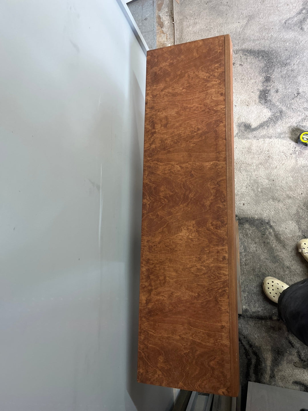 Single Wire Shelf Covers 48” x 12” deep Stained Unknown (Clearance) - Stumps Custom Wood