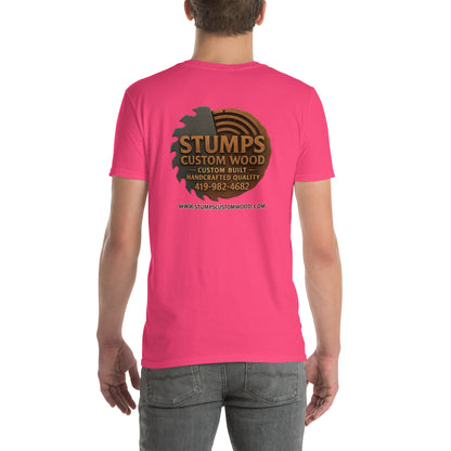 Stumps Custom Wood Short - Sleeve Unisex T-Shirt - Stumps Custom Wood