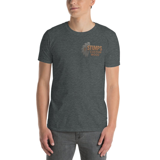 Stumps Custom Wood Short - Sleeve Unisex T-Shirt - Stumps Custom Wood
