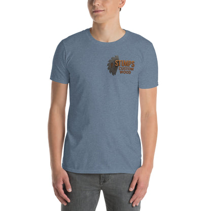 Stumps Custom Wood Short - Sleeve Unisex T-Shirt - Stumps Custom Wood
