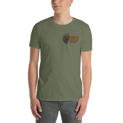Stumps Custom Wood Short - Sleeve Unisex T-Shirt - Stumps Custom Wood