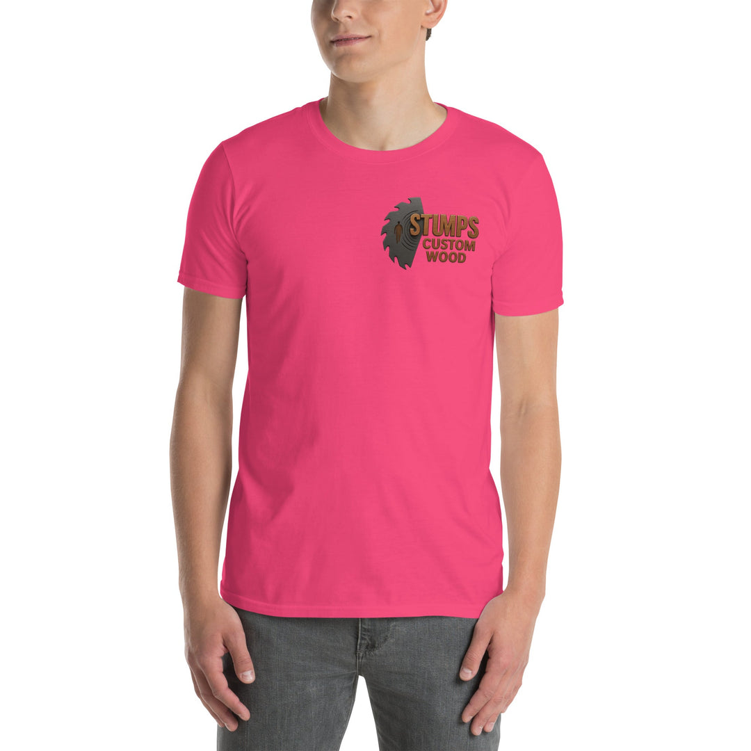 Stumps Custom Wood Short - Sleeve Unisex T-Shirt - Stumps Custom Wood