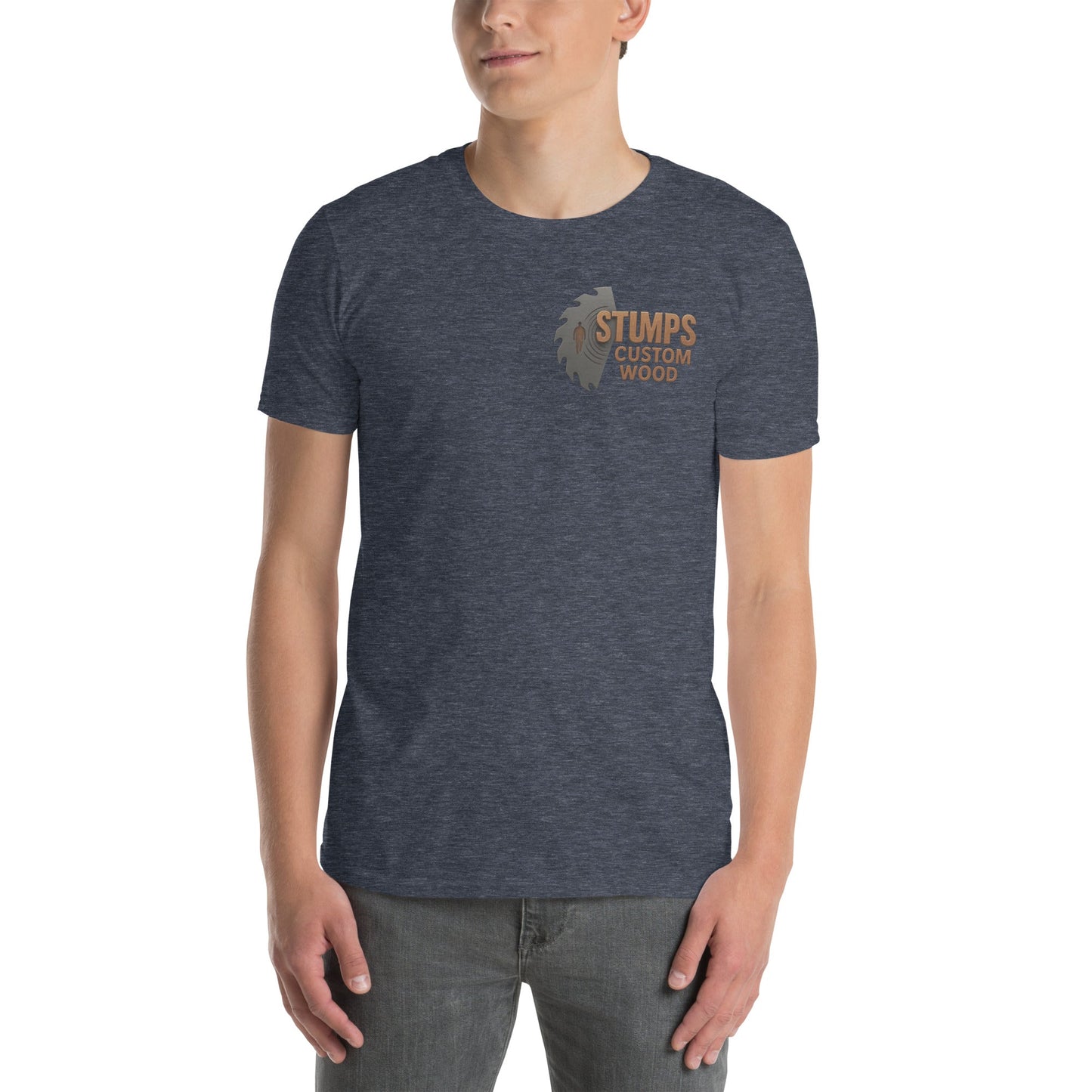 Stumps Custom Wood Short - Sleeve Unisex T-Shirt - Stumps Custom Wood