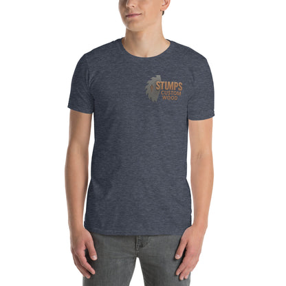 Stumps Custom Wood Short - Sleeve Unisex T-Shirt - Stumps Custom Wood