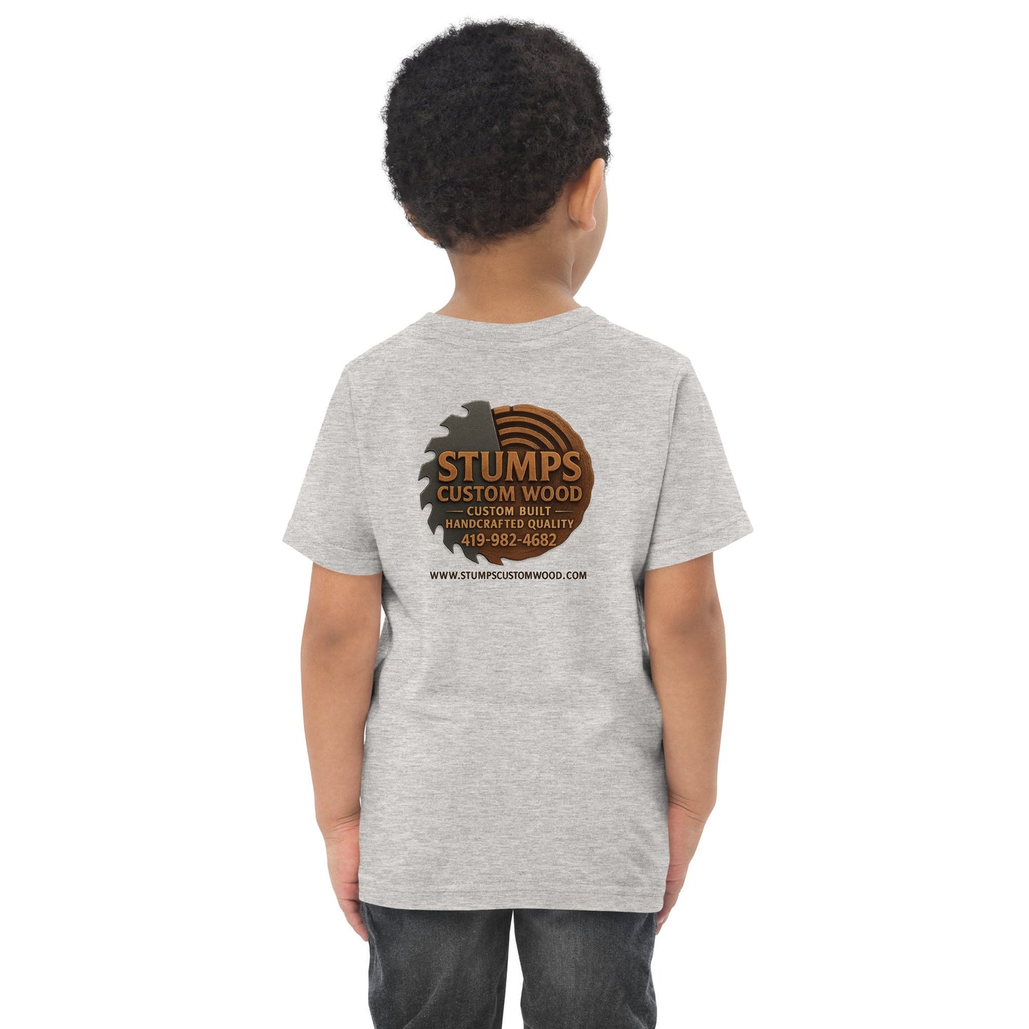 Stumps Custom Wood Toddler jersey t-shirt - Stumps Custom Wood