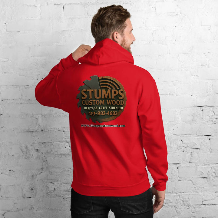 Unisex Hoodie Stumps Custom Wood Unisex Hoodie - Stumps Custom Wood