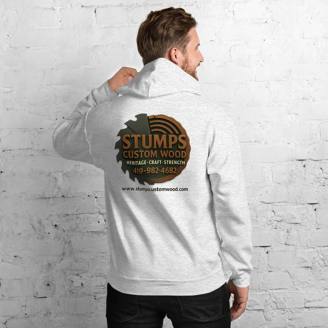 Unisex Hoodie Stumps Custom Wood Unisex Hoodie - Stumps Custom Wood