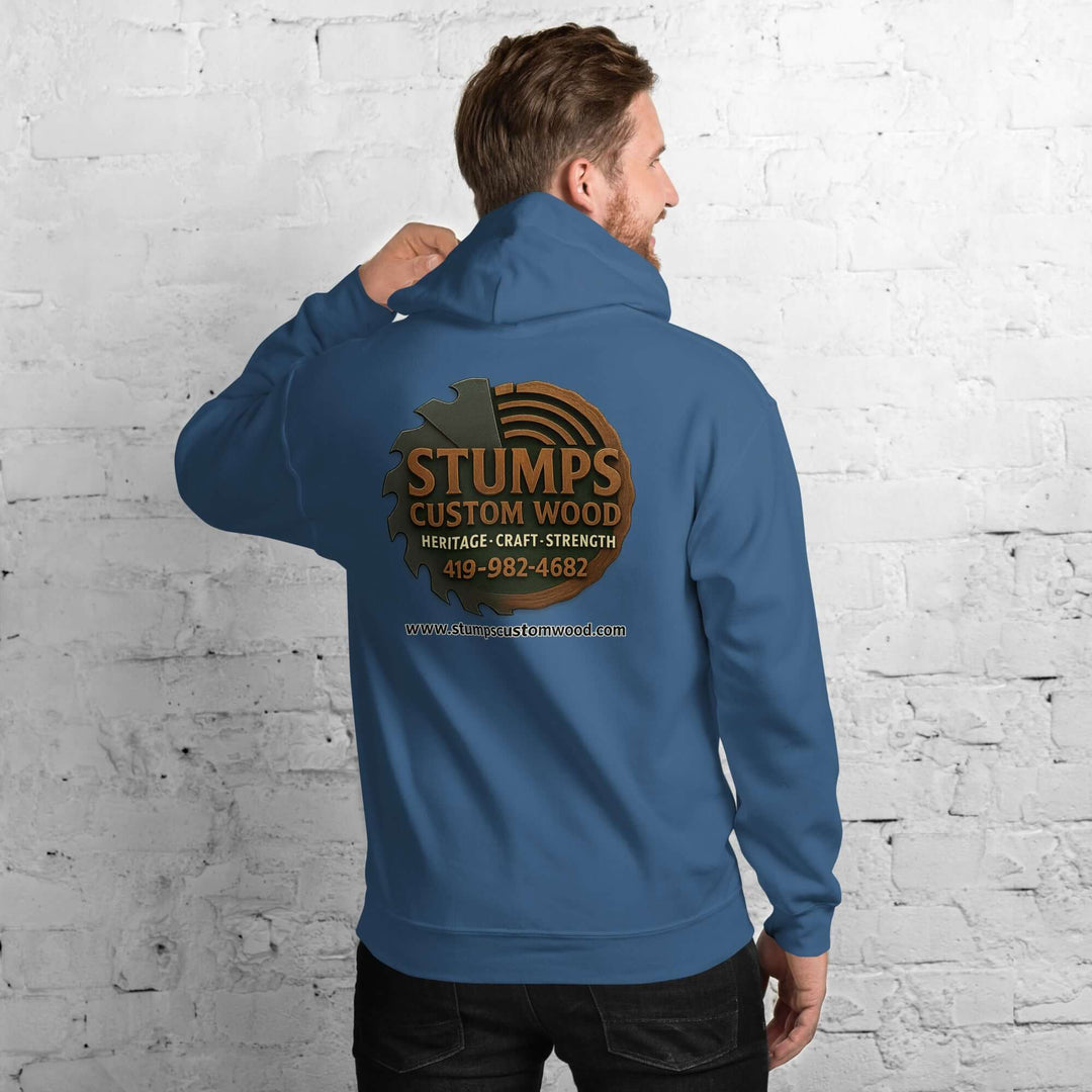 Unisex Hoodie Stumps Custom Wood Unisex Hoodie - Stumps Custom Wood