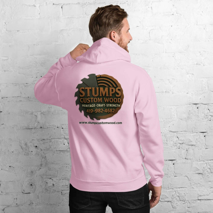 Unisex Hoodie Stumps Custom Wood Unisex Hoodie - Stumps Custom Wood