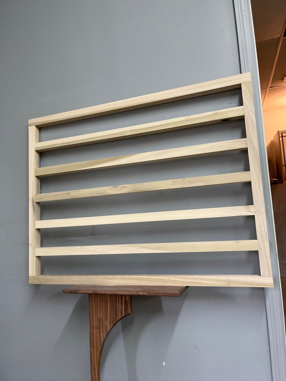 Unstained Sliding Pocket Gate 43” wide x 36”tall (Clearance) - Stumps Custom Wood