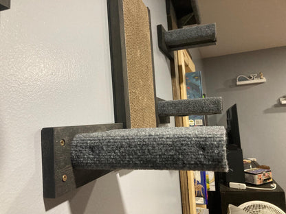 Wall Mounted Cat Scratcher Pad Replaceable Scratch Pad - Stumps Custom Wood