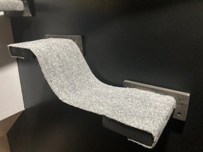 Wooden Cat Wall Bridge: Wooden Hanging Walkway - Stumps Custom Wood