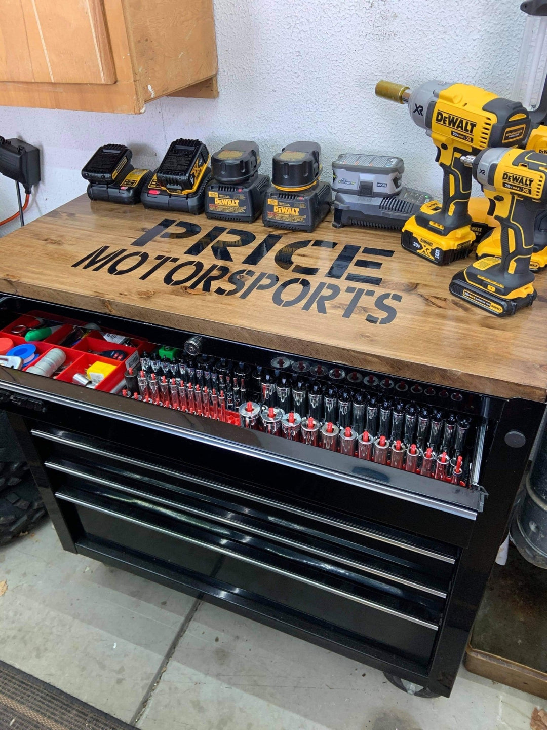 Wooden Washer and Dryer Top: Custom Laundry Room Countertop - Stumps Custom Wood