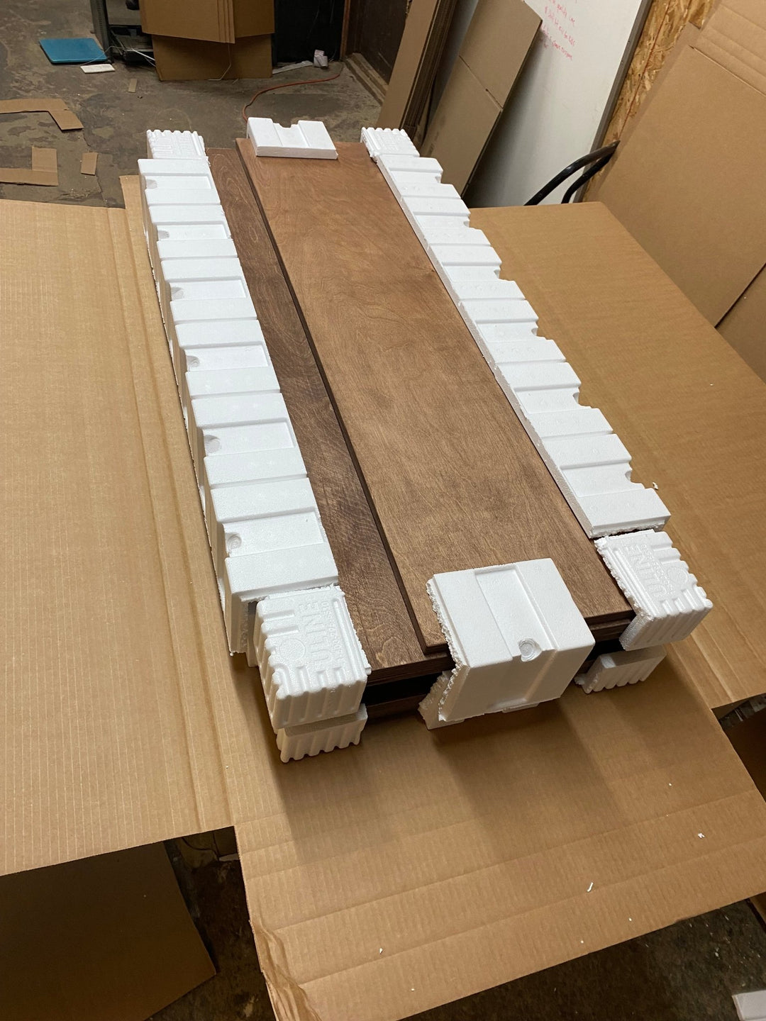 Wooden Wire Shelf Covers | Custom Floating Shelf Tops - Stumps Custom Wood