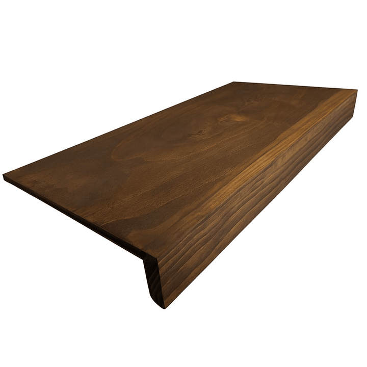 Wooden Wire Shelf Covers | Custom Floating Shelf Tops - Stumps Custom Wood